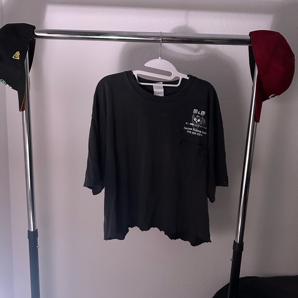 M & M custom fishing rods tee